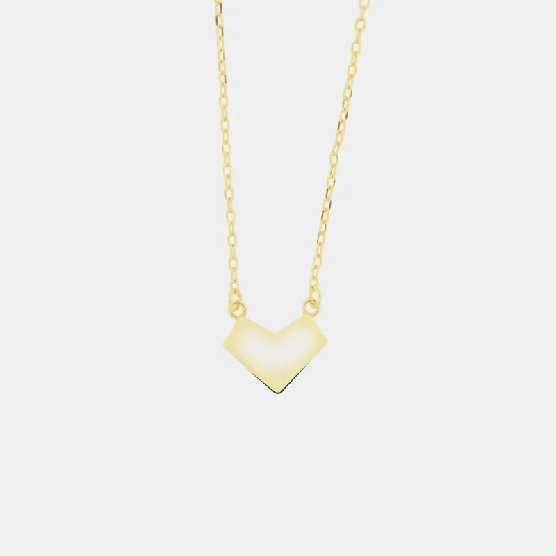 Collana in Argento 925 con cuore pendente