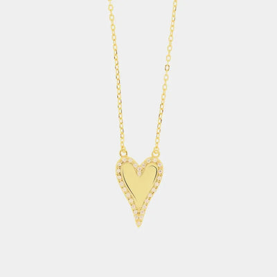 Collana in Argento 925 con cuore pendente