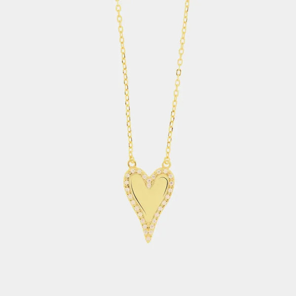Collana in Argento 925 con cuore pendente