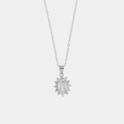 Collana in Argento 925 con zirconi trasparenti