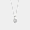 Collana in Argento 925 con zirconi trasparenti