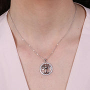 Collana in Argento 925 con albero della vita