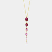 Collana in Argento 925 con sfumature rosa