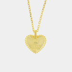 Collana in Argento 925  con cuore placcato oro - BYSIMON gioielli