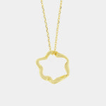 Collana in Argento 925  con cerchio intrecciato
