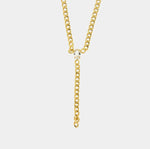 Collana in Argento 925 a catena con cristallo Collezione Armonia - BYSIMON gioielli