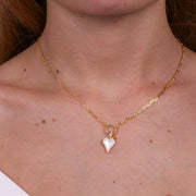 Collana in Argento 925 con cuore pendente