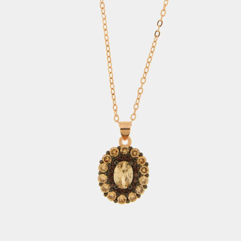Collana in Argento 925 in stile antico impreziosito da zirconi Collezione Novecento - BYSIMON gioielli