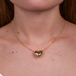 Collana in Argento 925 con ciondolo a cuore SIMEONE - gioiello BySimon