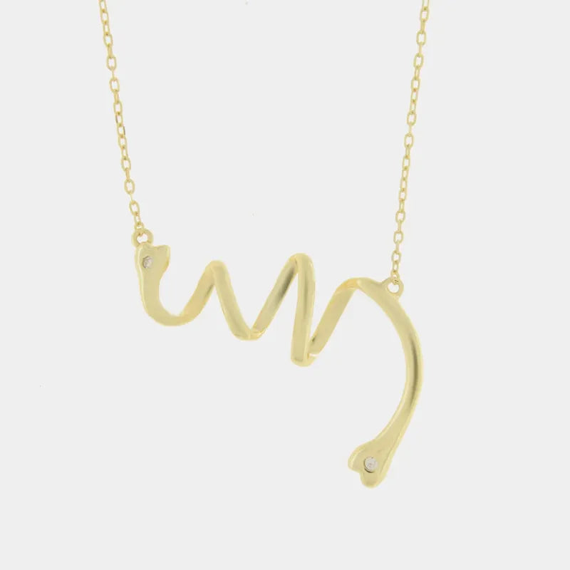 Collana in Argento 925 con spirale