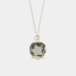 Collana in Argento 925 campanella con zirconi