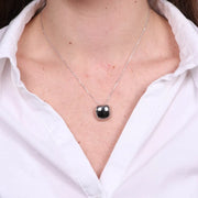 Collana in Argento 925 con quadrato liscio