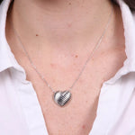 Collana in Argento 925 cuore - BYSIMON gioielli