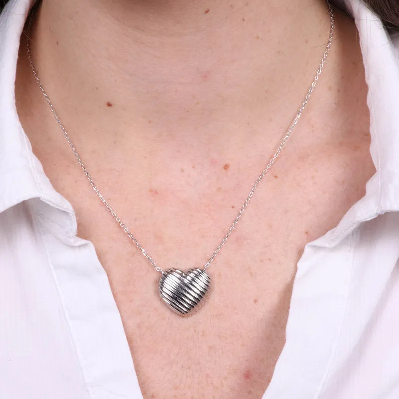 Collana in Argento 925 cuore - BYSIMON gioielli