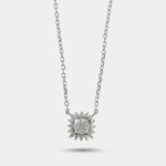 Collana in Argento 925 zircone trasparente BYSIMON - gioiello BySimon