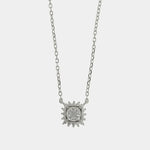Collana in Argento 925 zircone trasparente BYSIMON - gioiello BySimon