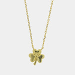 Collana in Argento 925 con trifoglio liscio - BYSIMON gioielli