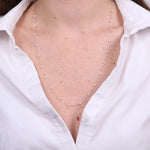 Collana in Argento 925 con perle - BYSIMON gioielli