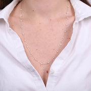 Collana in Argento 925 con perle