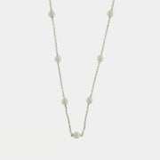 Collana in Argento 925 con perle