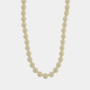 Collana in Argento 925 con perle