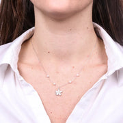 Collana in Argento 925 fiore