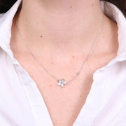 Collana in Argento 925 con fiore