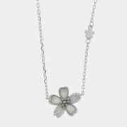 Collana in Argento 925 con fiore