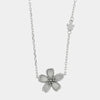 Collana in Argento 925 con fiore