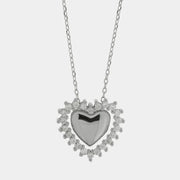 Collana in Argento 925 con cuore