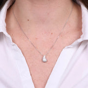 Collana in Argento 925 goccia zirconata