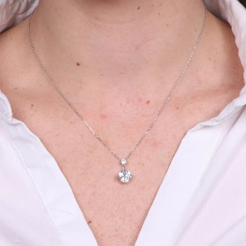 Collana in Argento 925 con punto luce