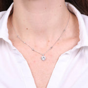 Collana in Argento 925 con cuore