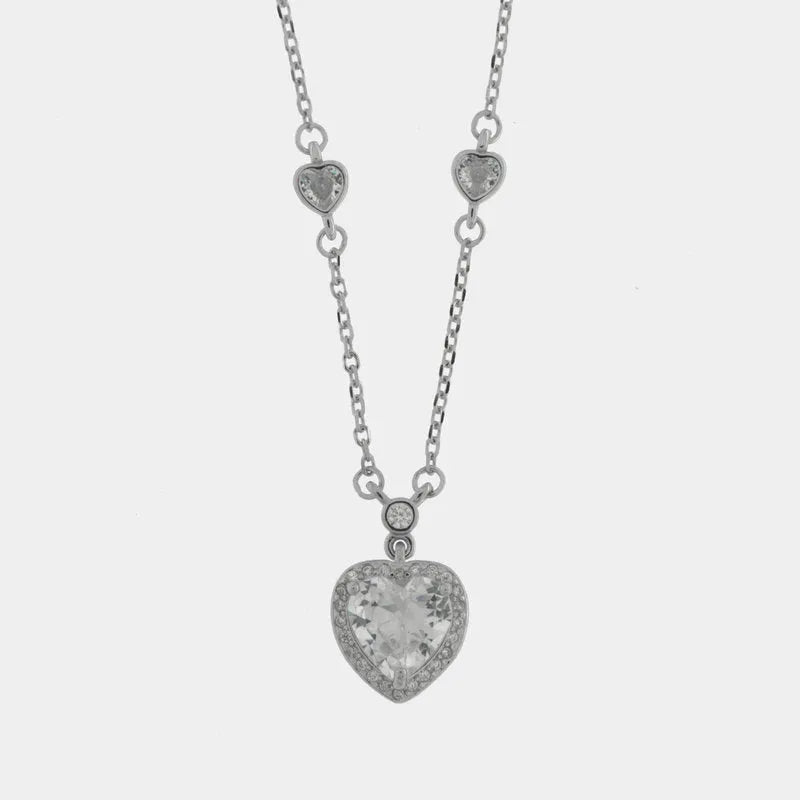 Collana in Argento 925 con cuore
