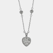Collana in Argento 925 con cuore