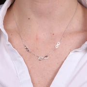 Collana in Argento 925 con infinito