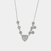 Collana in Argento 925 cuore zirconato