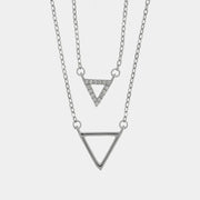 Collana in Argento 925 triangoli