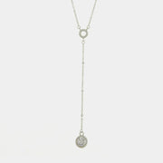 Collana in Argento 925 punto luce pendente