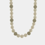 Collana in Argento 925 con perle e cristalli