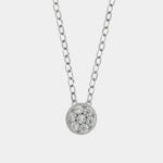 Collana in Argento 925 fiore zirconato Collezione Hanoi - BYSIMON gioielli