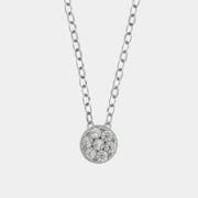 Collana in Argento 925 fiore zirconato