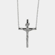 Collana in Argento 925 crocifisso con Gesù