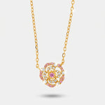 Collana in Argento 925 fiore a lobo - BYSIMON gioielli