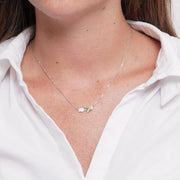 Collana in Argento 925 tulipano