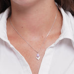 Collana in Argento 925 tulipano lilla - BYSIMON gioielli