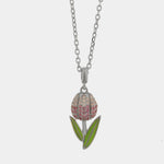 Collana in Argento 925 tulipano - BYSIMON gioielli
