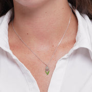 Collana in Argento 925 tulipano