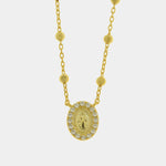 Collana in Argento 925 Madonna - BYSIMON gioielli