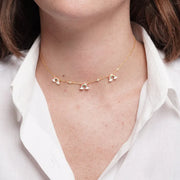 Collarino in Argento 925 arcobaleno